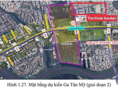Nhận giữ chỗ 200 căn the peak garden quận 7 sát cạnh nhà ga tân mỹ, quận 7 với giá từ 75 2
