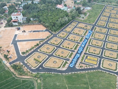 Đất hoà lạc   3.x tỷ sổ đỏ hà nội   mặt ql21, khu cnc 3