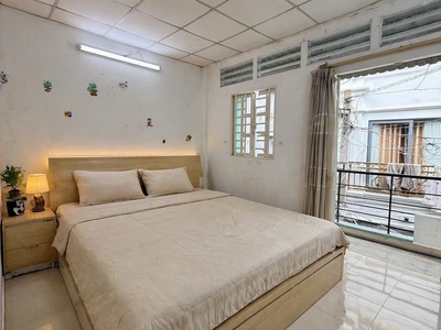 Chdv - bình thạnh - nguyễn văn đậu - 5 tầng đúc thật - hoàn công đủ - 8pn lớn - vận hành 45tr/th - 1