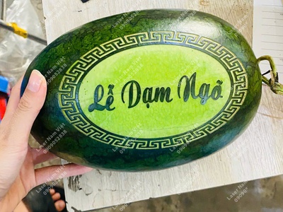 Bạn cần khắc dưa hấu cưới hỏi đẹp   lấy nhanh 0
