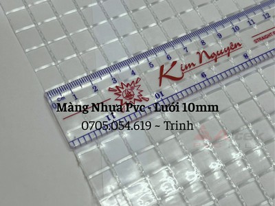 Lưới nhựa pvc bền chắc chịu lực cao, giá từ 1 x giá tốt cho nhà xưởng 0