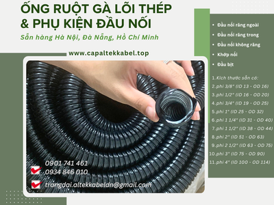 Ống ruột gà lõi thép phi  , phi  , phi 1 sẵn Hà Nội, Đà Nẵng, Sài Gòn 3