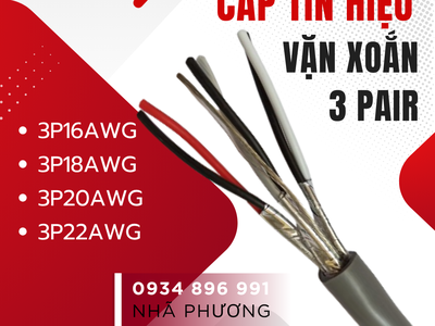Cung cấp vật tư cáp điều khiển 18 AWG tại Nha Trang, Phú Yên, Ninh Thuận 1