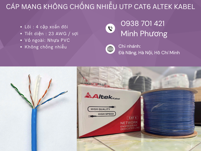 Cáp mạng UTP Cat6 không chống nhiễu   Giải pháp tiết kiệm cho hệ thống mạng 2