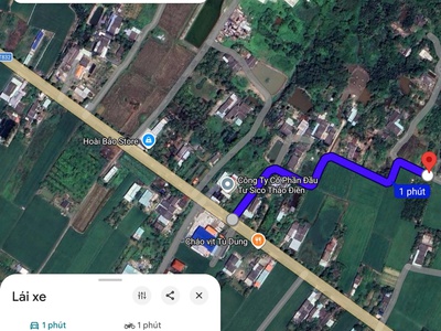 Bán lô đất lúa xã tân trụ giá 5  tỷ 4