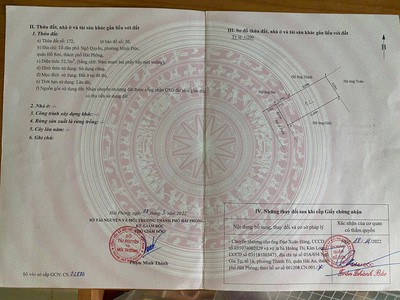 Bán đất TDP Ngô Quyền, MInh Đức, Đồ Sơn, Hải Phòng. 0