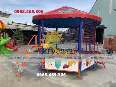Nhà banh mầm non, nhà banh lục giác 1