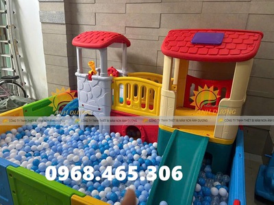 Nhà banh mầm non, nhà banh lục giác 5