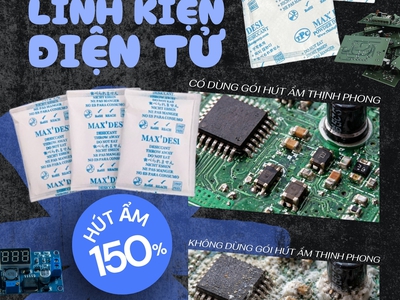 Gói hút ẩm có giúp thiết bị điện tử ổn định chất lượng khi đi xa 0