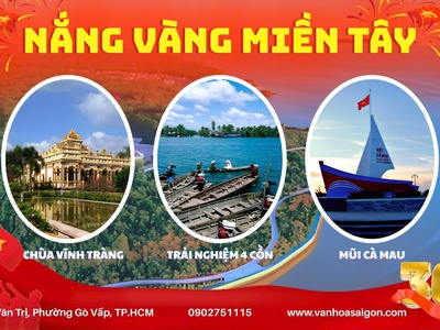 Miền Tây - Cà Mau 3N3Đ 2026 SGC 0