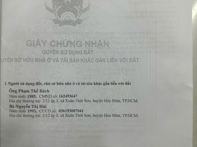 Chính chủ cần bán gấp lô đất đẹp   vị trí tiềm năng cao 1