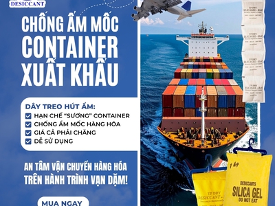 Dây hút ẩm treo container 3
