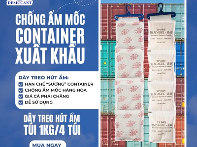 Dây hút ẩm treo container 5