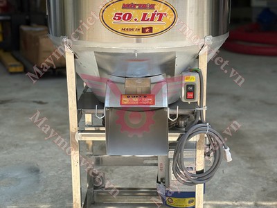 Máy trộn thức ăn cối inox 50kg - TC50 giá rẻ 0