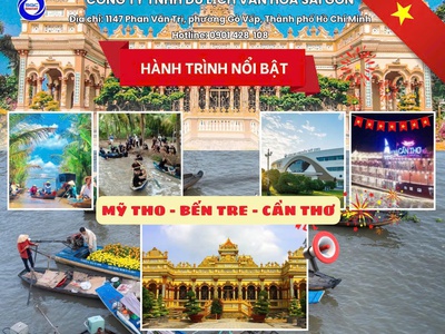 Hành Trình Mỹ Tho - Cần Thơ - Sóc Trăng 3N2Đ 2026 sgc 1