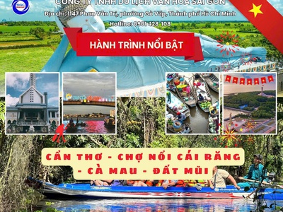 Hành Trình Mỹ Tho - Cần Thơ - Sóc Trăng 3N2Đ 2026 sgc 2