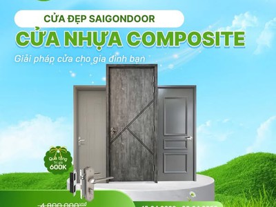 Cửa nhựa Composite tại SaiGonDoor 0