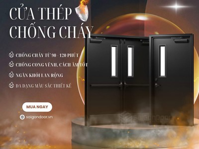 Cửa thép chống cháy, bền bỉ vượt thời gian 2