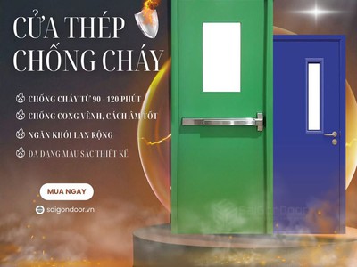 Cửa thép chống cháy, bền bỉ vượt thời gian 1