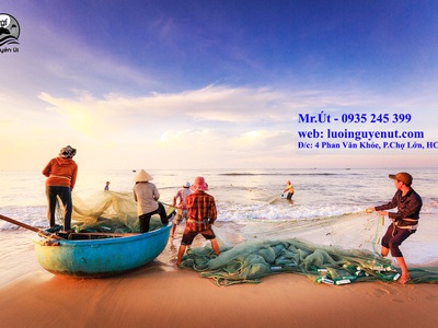 Lưới vét kéo cá, lưới nguyễn út 0