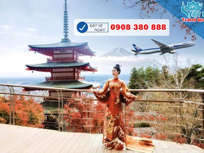 Bay Nhật cùng All Nippon Airways chỉ từ 260 USD khứ hồi 0