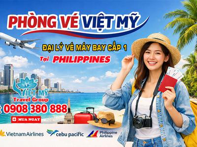 Săn vé máy bay giá tốt tại Philippines cùng Việt Mỹ 0