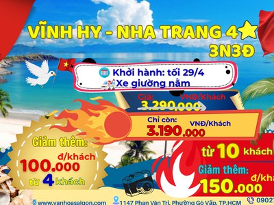 Nha Trang - Giá sốc - Lễ 30.4 0