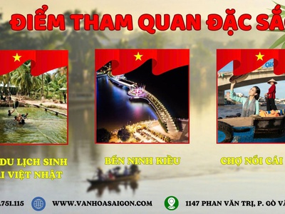 Mỹ Tho - Cần Thơ 2N1Đ - Lễ 30/4 2