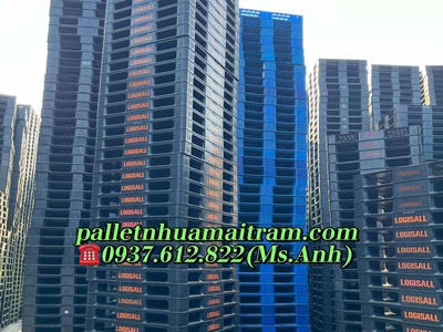 Thanh Lí Pallet Nhựa Bến Tre Giá Rẻ Kịch Sàn, Mua Là Mê 8