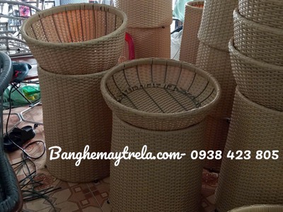 Sọt trưng trái cây mây nhựa 2