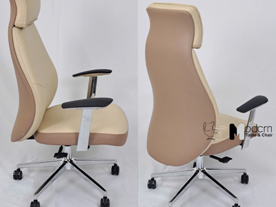 Ghế trưởng phòng lưng cao nệm dày CM4485-P tại HCM 1