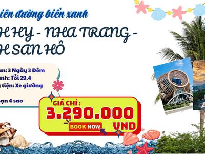 Vĩnh Hy-Nha Trang- Vịnh San Hô 3n3đ 2026 sgc 0