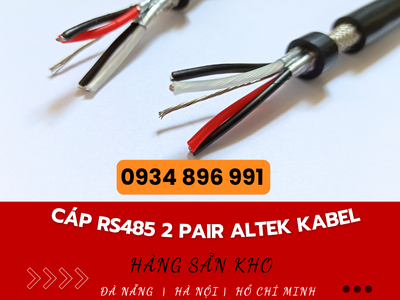 Xả kho Cáp RS485 2 Pair 18 AWG   Chiết khấu cực cao tại Khánh Hòa, Gia Lai, Bình Định 0