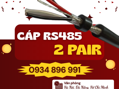 Xả kho Cáp RS485 2 Pair 18 AWG   Chiết khấu cực cao tại Khánh Hòa, Gia Lai, Bình Định 1