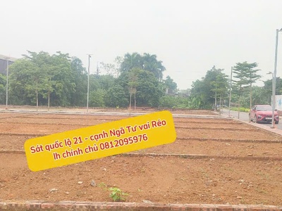 Bán nhanh quỹ đất đẹp phú cát sát ql21, ô tô tránh, giá đầu tư cực tốt 1