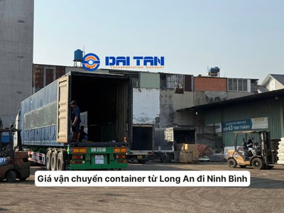 Giá vận chuyển container từ Long an đi Ninh Bình 0