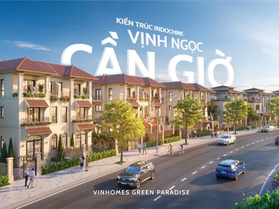 Giỏ hàng đợt 1 nhưng áp dụng chính sách vay mới 6/năm trong 5 năm -Vinhomes Green Paradise Cần Giờ 2