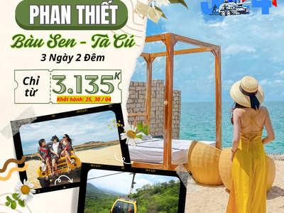 Phan Thiết Tà Cú 30/4 Combo Biển Xanh, Cáp Treo Núi Tà Cú Siêu Hot 1