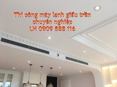 Thi công máy lạnh giấu trần Daikin cho Villa trọn gói giá rẻ 0