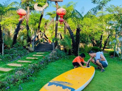Duy Nhất 1 lô ĐẤT NGHỈ DƯỠNG VIEW SUỐI 350M CÓ THỔ Phường 2 Bảo Lộc 3