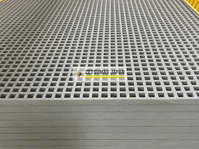Tấm sàn lưới sợi thủy tinh Composite cao 25mm 0