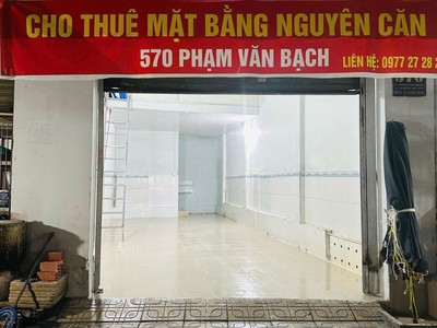 Nhà mặt tiền chợ phạm văn bạch - chính chủ cho thuê 570 phạm văn bạch - p12 1