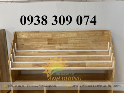 Kệ sách montessori ,kệ sách mầm non chất lượng cao 6