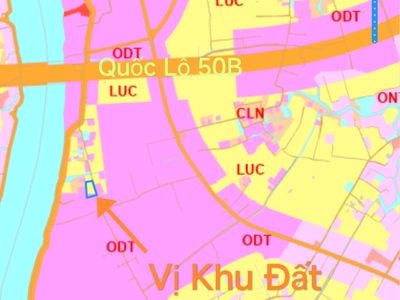 Bán lô đất lúa 4 mặt tiền chuyển thổ phân lô giá chốt 4 tỷ 1