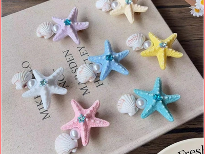 Kẹp Tóc Sao Biển Hot Trend Cho Hè 2026 Tại Tuna Aesthetic. 0