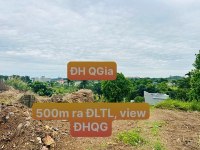 Lô đất 100m vị trí đẹp   cách ĐHQG chỉ 2 phút, gần Đại Lộ Thăng Long 2