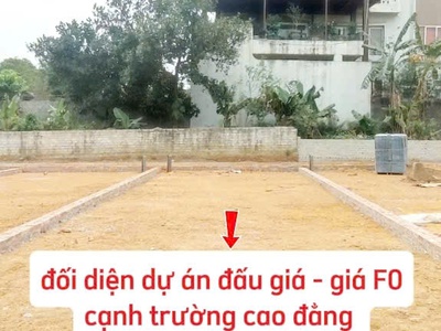 Bán đất sổ đỏ 102m2, cổ đông, sơn tây, hà nội. giá 3.2 tỷ. lh:  số điện thoại 1