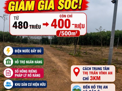 Đất phường trị an giảm giá sốc 1