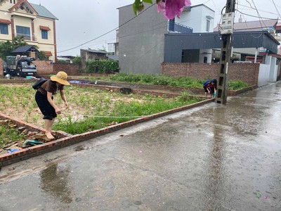 Thửa đất chỉ 3.x tỷ, 100m2, mt6.7m, lô góc, ô tô chạy vòng quanh, bắc thượng, sóc sơn. 4