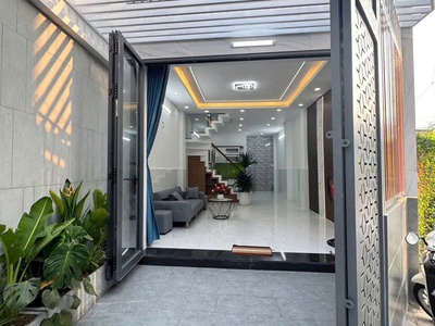 4 tỷ nhỉnh . bình tân.nhà mới xây,gần chợ phú lâm, giáp q6, tên lửa, hẻm thông thoáng- 3 tầng , 0